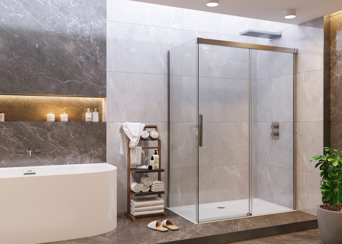Aquatek NOBEL R43 140×80 – štvorcový sprchový kút