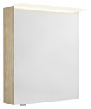 LINEX galérka s LED osvetlením, 60x70x15cm, ľavá/pravá, brest Bardini