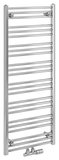 SAPHO ALBRECHT vykurovacie teleso 500x1250mm, stredové pripojenie, chróm – kúpeľňový radiátor