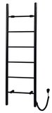 KARBO elektrický sušiak uterákov, guľatý, 500x1600mm, 120 W, čierna mat