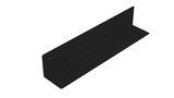 Polička 498x95x95mm, mm, čierna mat