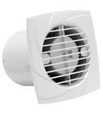 B-10 PLUS T kúpeľňový ventilátor s časovačom, 15W, potrubie 100mm, biela