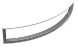 NORM držiak uterákov 50cm, pre umývadlo 8646111, chróm