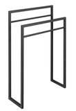 SAPHO SKA Stojan na uteráky, 550x790x200mm, čierna mat – kúpeľňový kôš / organizér