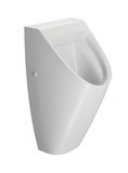 SAPHO COMMUNITY urinál so zakrytým prívodom vody 31x65cm, Rimless, biela mat