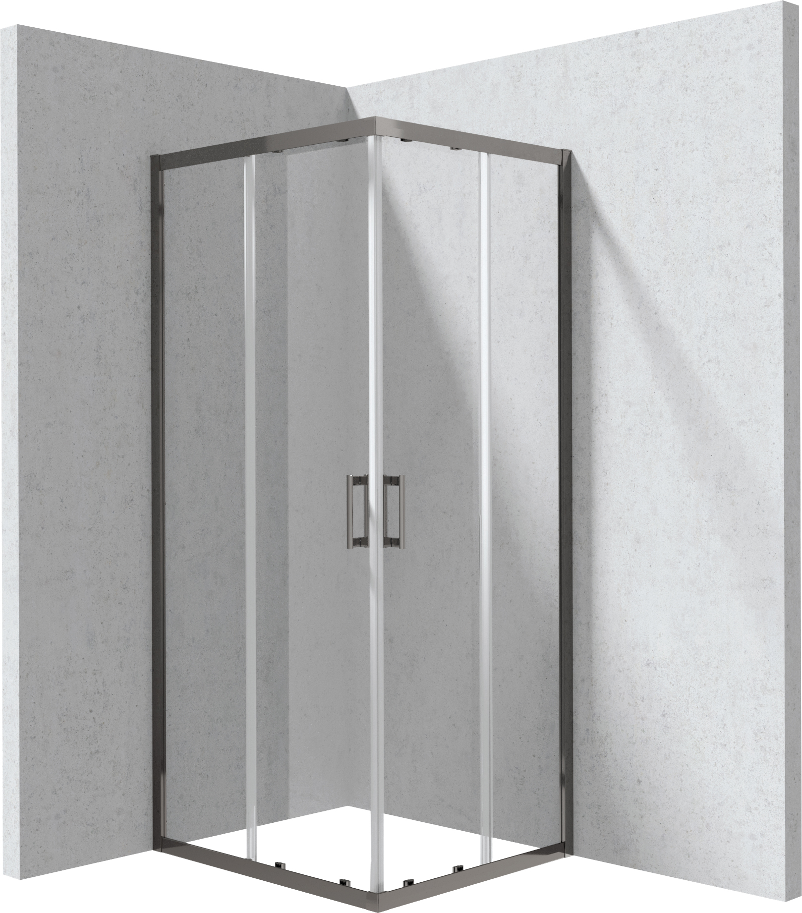 Deante Funkia Evo - Kabina prysznicowa prostokątna 80x90 cm – obdĺžnikový sprchový kút