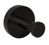 X-ROUND BLACK háčik, čierna mat