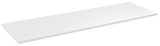 CIRASA doska DTDL 131x1,8x46,5cm, biela lesk