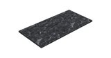 ALTACERAMICA keramická doska 100x2x49cm, 1 otvor na odtok, mramor/čierna mat