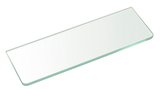 Polička 200x100x8mm, číre sklo