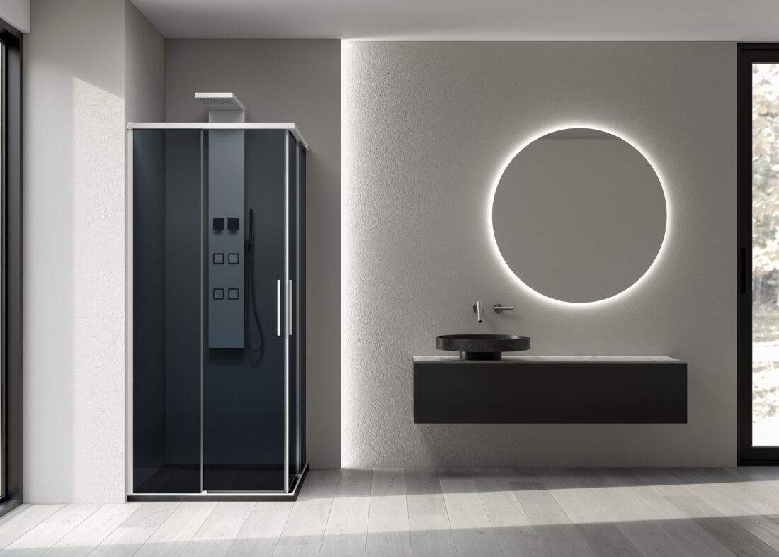 Aquatek X-FAKTOR A4 90×90, 100×100 – obdĺžnikový sprchový kút