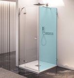 FORTIS EDGE sprchové dvere 1000mm, číre sklo, ľavé