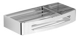 SMART polička do sprchy, 300x45x128mm, nerez lesk