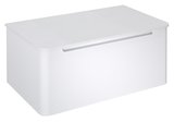 KERALA umývadlová skrinka 80x35x47,5cm, 1x zásuvka, biela lesk