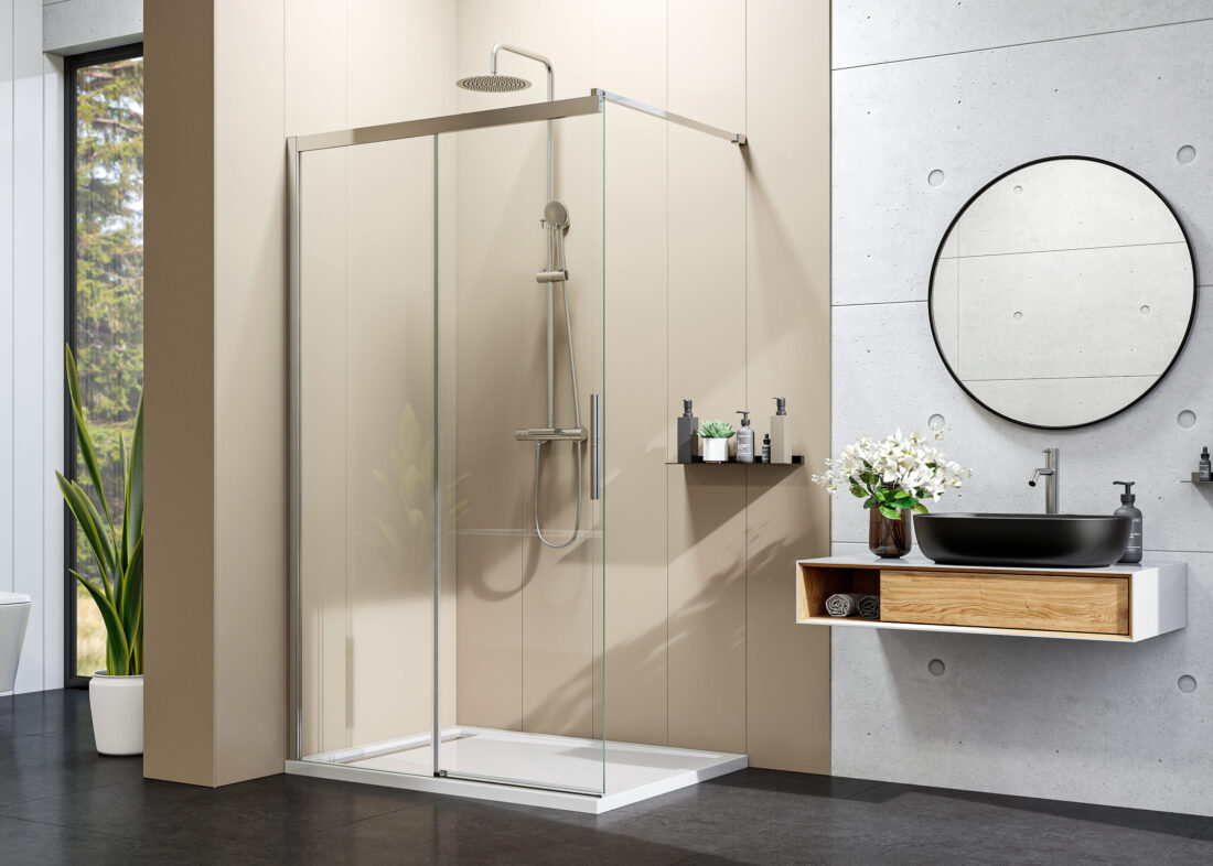Aquatek WELLNESS K2 100-140 – pevná bočná stena