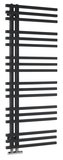SAPHO SOPHINA vykurovacie teleso 600x1215 mm, čierná mat – kúpeľňový radiátor