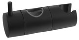 Držiak pre sprchovú tyč 23mm, ABS/čierny mat