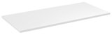 CIRASA/EZARA doska DTDL 81x1,8x46,5cm, biela lesk