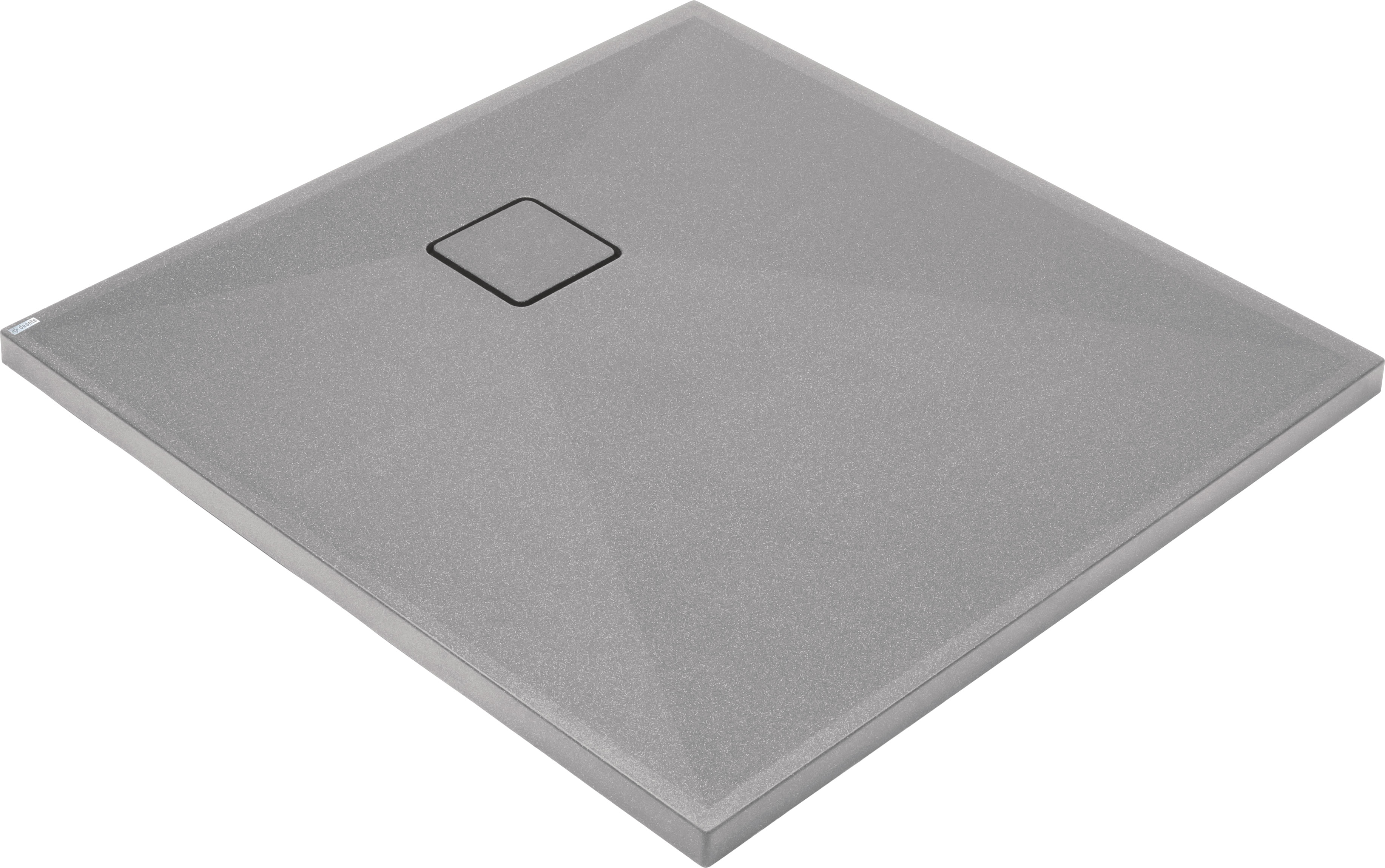 Deante Correo - Brodzik granitowy kwadratowy 80x80 cm – štvrťkruhová sprchová vanička