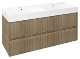 FILENA umývadlová skrinka 118x51,5x43cm, dub