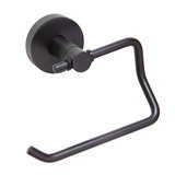 X-ROUND BLACK držiak toaletného papiera, čierna mat