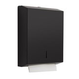 SAPHO Zásobník na papierové uteráky 282x364x105mm, čierná mat – doplnok do verejných priestorov