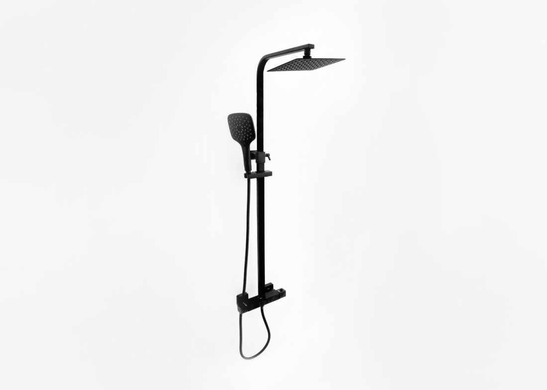 Aquatek PG-09 BLACK – sprchová súprava / príslušenstvo