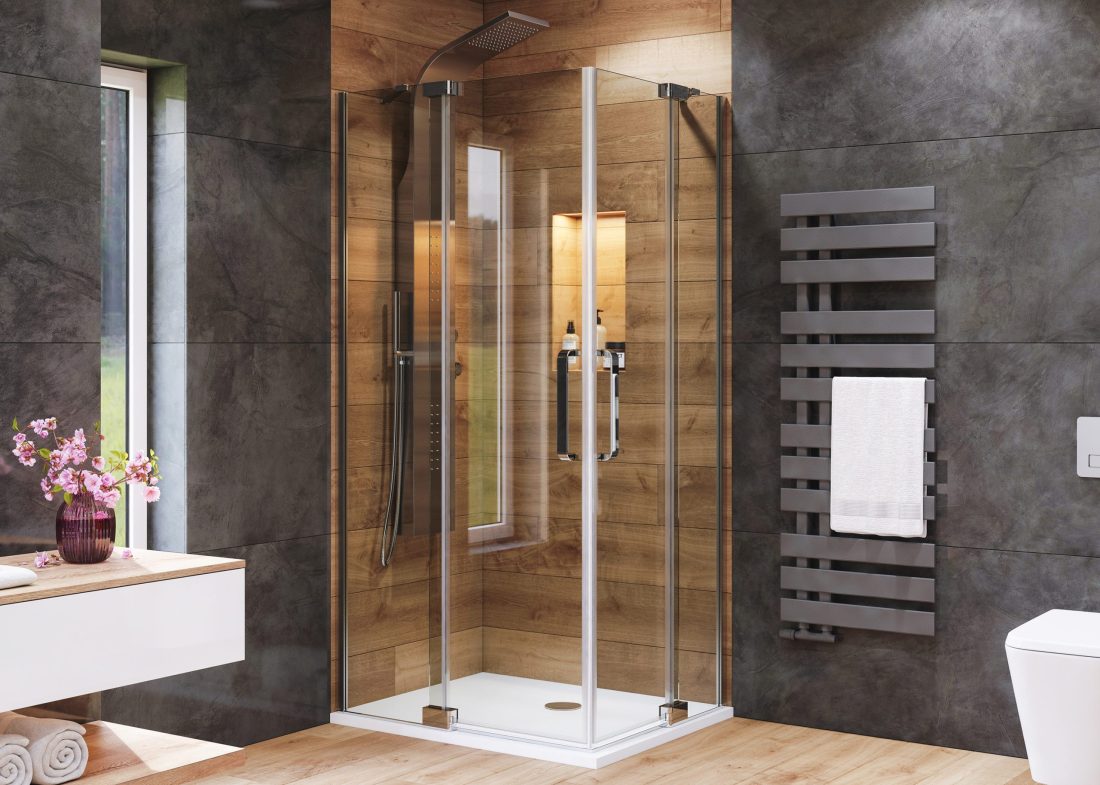 Aquatek PARTY R14 100×80 – štvorcový sprchový kút