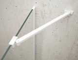 SAPHO VARIO rohová vzpera 650mm, biela mat – profil / príslušenstvo k sprchovému kútu