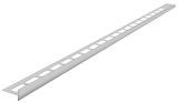 SAPHO Nerezová lišta pre vyspádovanie, ľavá, výška 10mm, dĺžka 1200mm – odtokový žľab