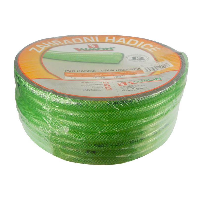 Záhradná hadica, Valmon, PVC zelená, 1/2", 25 m