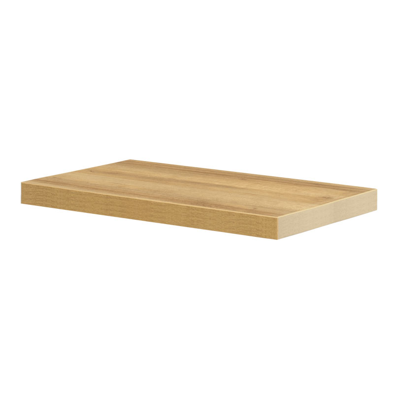 Mereo Ponte, kúpeľňová doska pod umývadlo 80 cm, dub Riviera