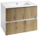 PANEDA STRIP umývadlová skrinka 69,5x55x45,2cm, dub emporio