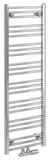 SAPHO ALBRECHT vykurovacie teleso 400x1250mm, stredové pripojenie, chróm – kúpeľňový radiátor