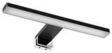 ESTHER 2 LED nástenné svietidlo, 6 W, 280x14x107 mm, IP44, čierna