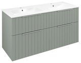 CIRASA STRIP umývadlová skrinka 118,4x64x46cm, verde