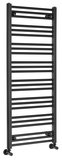 SAPHO ALBRECHT vykurovacie teleso 500x1250mm, čierna mat – kúpeľňový radiátor