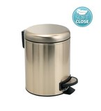 POTTY odpadkový koš 3l, Soft Close, zlato mat