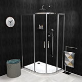 SIGMA SIMPLY štvrťkruhová sprchová zástena 1200x900mm, R550, L/R, číre sklo
