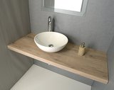 AVICE doska pod umývadlo 70x50cm, hrúbka 5cm, dub Rover