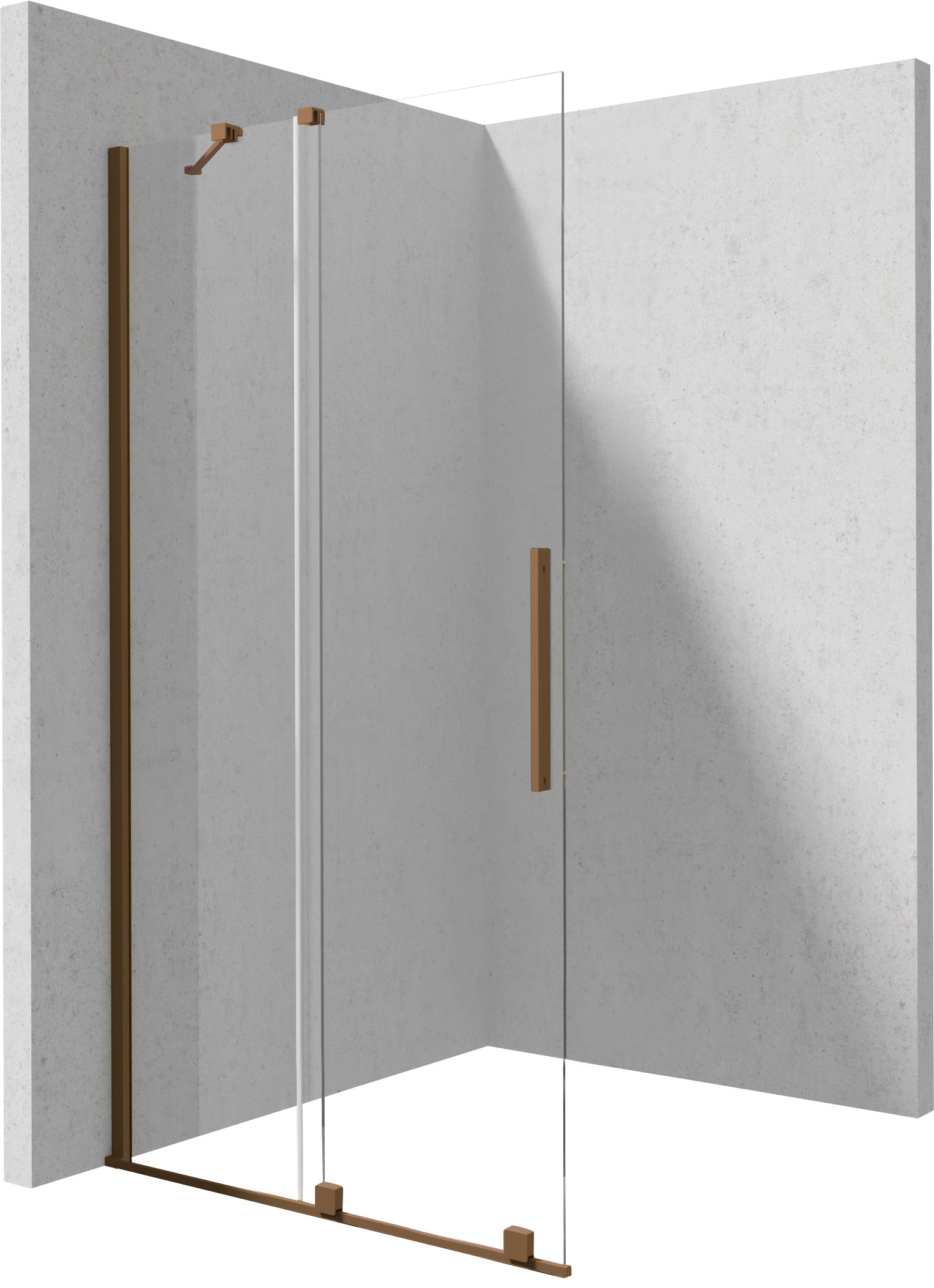 Deante Prizma - Ścianka prysznicowa walk-in 80 cm - przesuwna – walk-in sprchová zástena