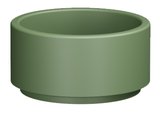 OKE keramické umývadlo na dosku, priemer 30cm, verde mat