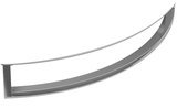 NORM držiak uterákov 60cm, pre umývadlo 8645111, chróm