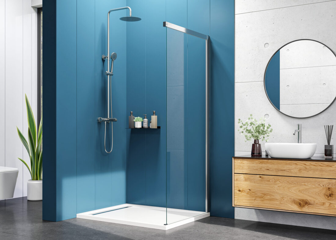 Aquatek WELLNESS F1 70-100 – pevná bočná stena