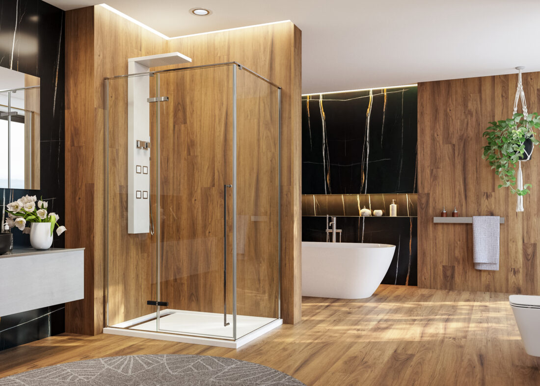 Aquatek HAPPY R13 100×80 HAPPY R03 100×90. – obdĺžnikový sprchový kút