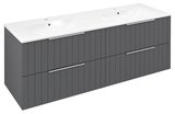 CIRASA STRIP umývadlová skrinka 139,6x52x46cm, carina