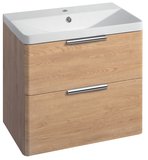 DENEB umývadlová skrinka 60,5x55x34,5cm, dub emporio