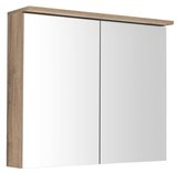 KAWA STRIP Galérka s LED osvetlením 80x70x22cm, dub emporio