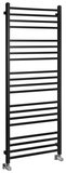 SAPHO METRO vykurovacie teleso 600x1510 mm, čierny mat – kúpeľňový radiátor