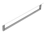 KUBE X/NORM držiak uterákov 70cm, chróm